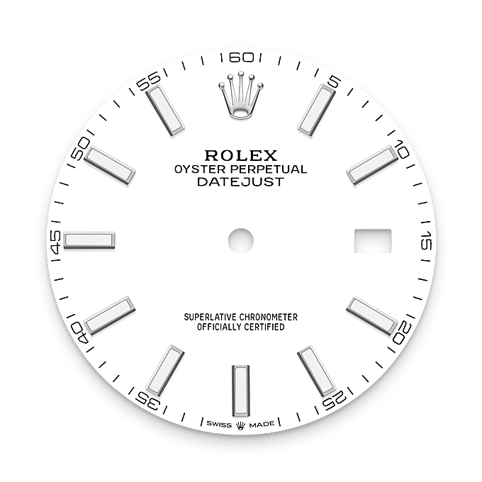 rolex M126300-0005   - Quadrante bianco