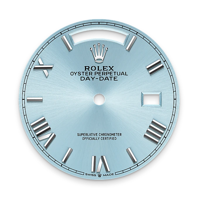 rolex M128236-0018   - Il quadrante blu ghiaccio