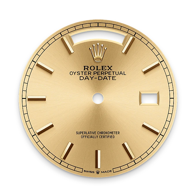 rolex M128238-0045   - Il quadrante color champagne