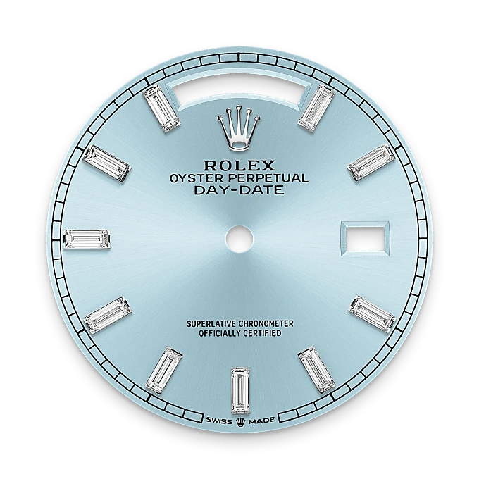 rolex M128396TBR-0003   - Il quadrante blu ghiaccio