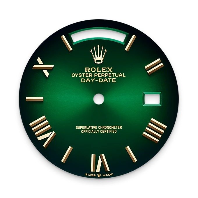 rolex M228238-0069   - Il quadrante verde ombré