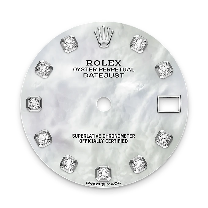 rolex M278384RBR-0008   - Il quadrante in madreperla